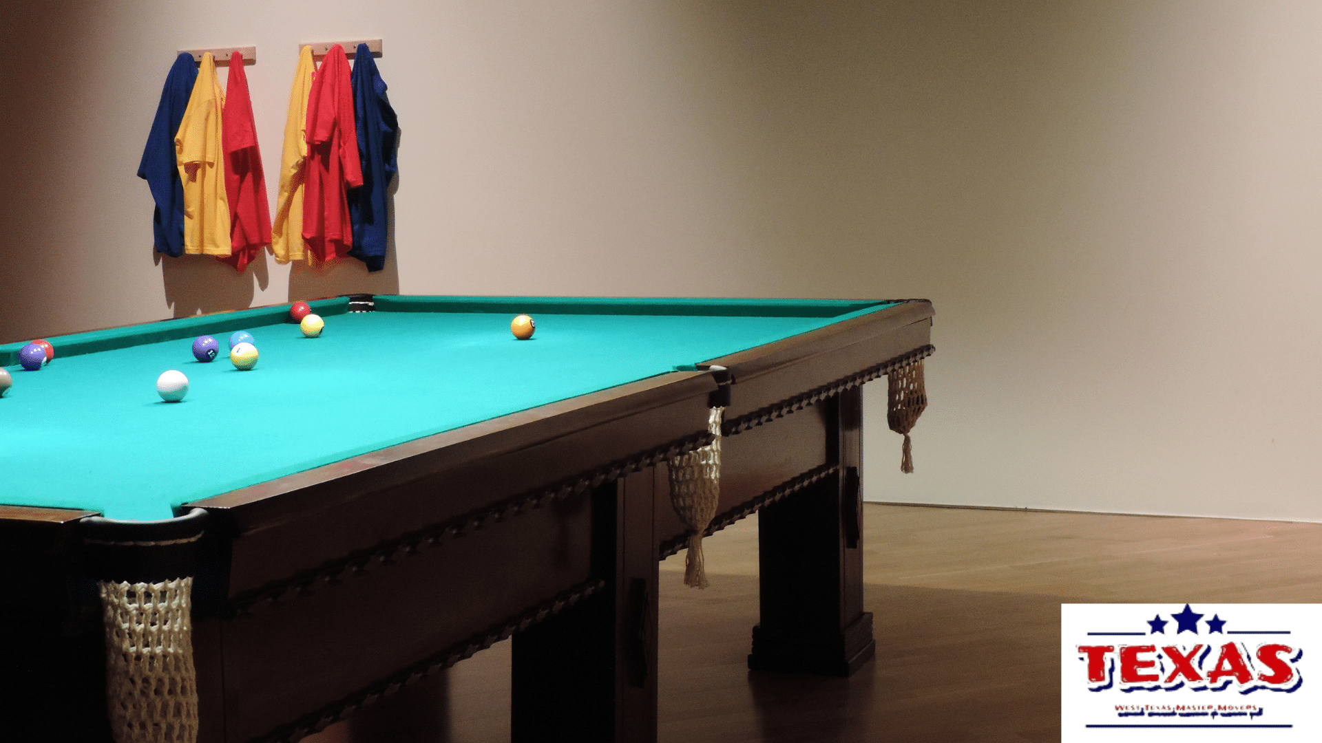 Monahans TX Pool Table Movers