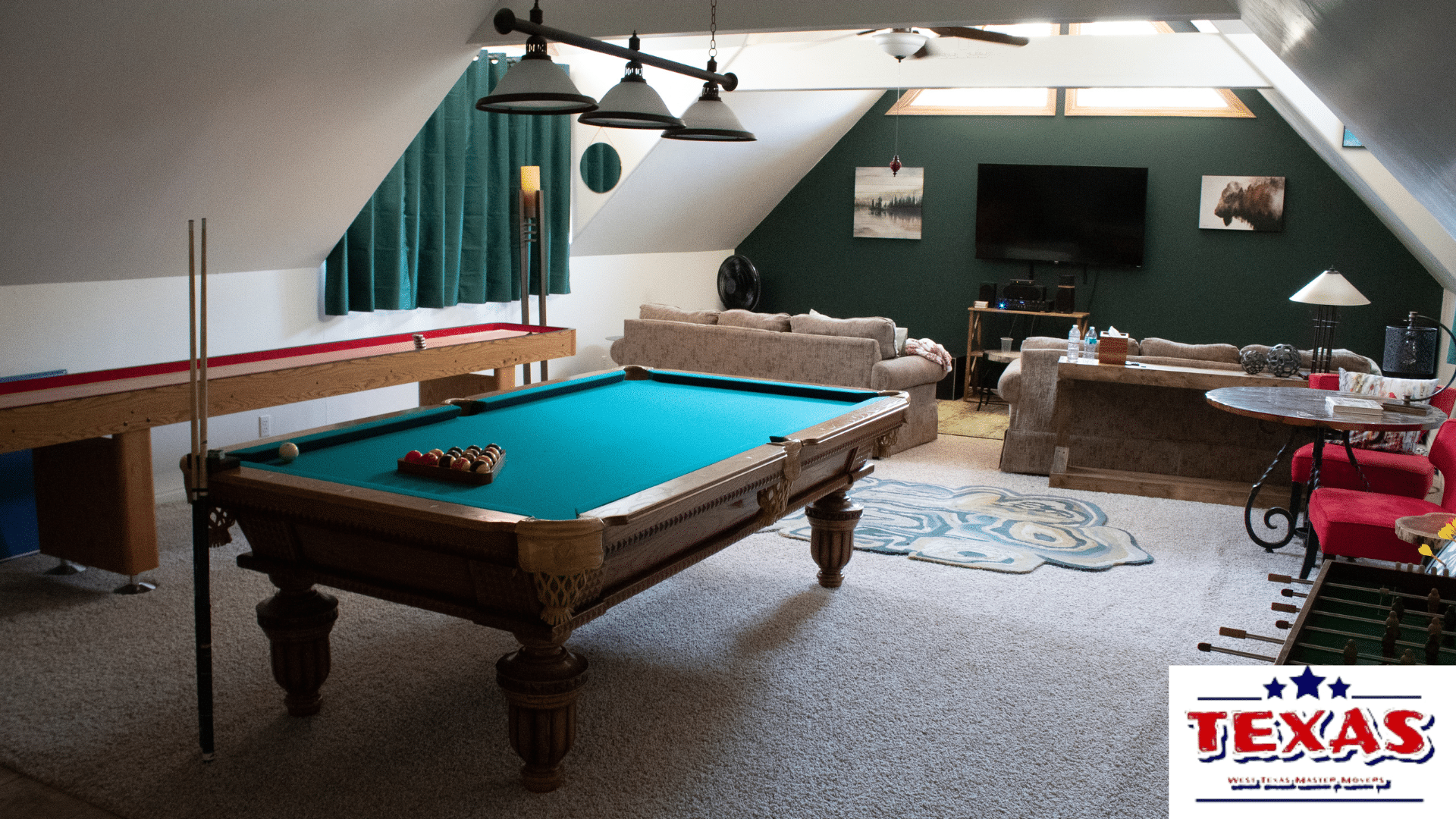 Pool Table Movers Companies in Andrews Texas